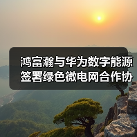 鸿富瀚与华为数字能源签署绿色微电网合作协议，引领全球绿电新时代（图3）