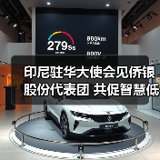 印尼驻华大使会见侨银股份代表团 共促智慧低碳城市产业合作新篇（图1）