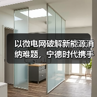以微电网破解新能源消纳难题,宁德时代携手常州构建千亿级生态圈(图2) 以微电网破解新能源消纳难题,宁德时代携手常州构建千亿级生态圈(图2)
