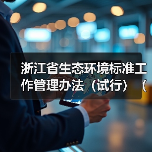 浙江省生态环境标准工作管理办法（试行）（征求意见稿）（图3）