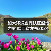 加大环境虚假认证整治力度 陕西省发布2024年认证认可与检验检测工作要点(图1) 加大环境虚假认证整治力度 陕西省发布2024年认证认可与检验检测工作要点(图1)