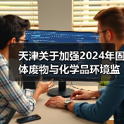 天津关于加强2024年固体废物与化学品环境监管工作的通知(图1) 天津关于加强2024年固体废物与化学品环境监管工作的通知(图1)