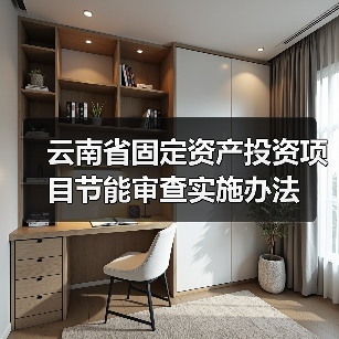 云南省固定资产投资项目节能审查实施办法（图1）