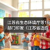 江苏省生态环境厅等16部门印发《江苏省适应气候变化行动方案》（图4）