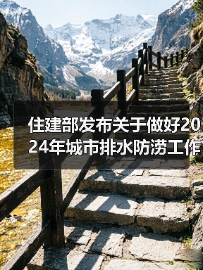 住建部发布关于做好2024年城市排水防涝工作的通知！（图3）
