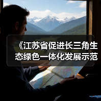 《江苏省促进长三角生态绿色一体化发展示范区高质量发展条例》发布（图4）