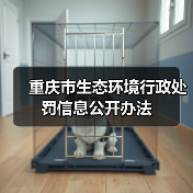 重庆市生态环境行政处罚信息公开办法（图4）