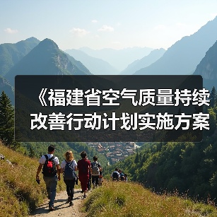 《福建省空气质量持续改善行动计划实施方案》（征求意见稿）（图3）