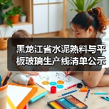 黑龙江省水泥熟料与平板玻璃生产线清单公示（图1）