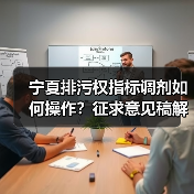 宁夏排污权指标调剂如何操作？征求意见稿解读（图2）