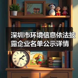 深圳市环境信息依法披露企业名单公示详情（图4）