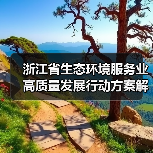 浙江省生态环境服务业高质量发展行动方案解析(图1) 浙江省生态环境服务业高质量发展行动方案解析(图1)