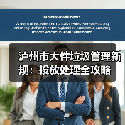 泸州市大件垃圾管理新规：投放处理全攻略（图3）