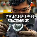 河南绿色制造业产业链群培育政策解读(图4) 河南绿色制造业产业链群培育政策解读(图4)