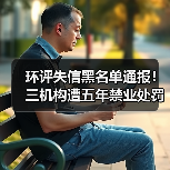 环评失信黑名单通报！三机构遭五年禁业处罚（图1）