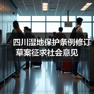 四川湿地保护条例修订草案征求社会意见(图1) 四川湿地保护条例修订草案征求社会意见(图1)