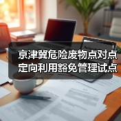 京津冀危险废物点对点定向利用豁免管理试点政策解读（图1）