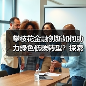 攀枝花金融创新如何助力绿色低碳转型？探索可复制路径（图4）