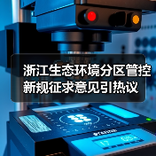 浙江生态环境分区管控新规征求意见引热议（图1）