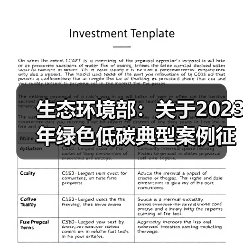 生态环境部:关于2023年绿色低碳典型案例征集活动获选名单的公示(图2) 生态环境部:关于2023年绿色低碳典型案例征集活动获选名单的公示(图2)
