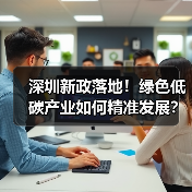 深圳新政落地!绿色低碳产业如何精准发展?(图2) 深圳新政落地!绿色低碳产业如何精准发展?(图2)
