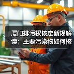 厦门排污权核定新规解读：主要污染物如何核定？（图1）