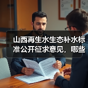 山西再生水生态补水标准公开征求意见,哪些重点需关注?(图2) 山西再生水生态补水标准公开征求意见,哪些重点需关注?(图2)