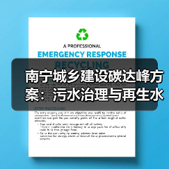 南宁城乡建设碳达峰方案:污水治理与再生水利用突破(图2) 南宁城乡建设碳达峰方案:污水治理与再生水利用突破(图2)