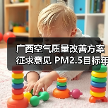 广西空气质量改善方案征求意见 PM2.5目标年不超27.2