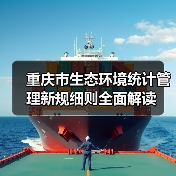 重庆市生态环境统计管理新规细则全面解读 重庆市生态环境统计管理新规细则全面解读
