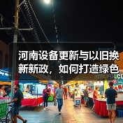 河南设备更新与以旧换新新政,如何打造绿色低碳新标杆? 河南设备更新与以旧换新新政,如何打造绿色低碳新标杆?