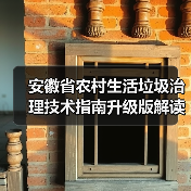 安徽省农村生活垃圾治理技术指南升级版解读 安徽省农村生活垃圾治理技术指南升级版解读