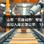 山东“无废城市”专家库拟入库名单公示:130人入围,建设进展如何?(图4) 山东“无废城市”专家库拟入库名单公示:130人入围,建设进展如何?(图4)
