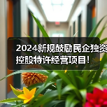 2024新规鼓励民企独资控股特许经营项目!(图2) 2024新规鼓励民企独资控股特许经营项目!(图2)