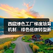 西藏绿色工厂梯度培育机制:绿色低碳转型新路径(图4) 西藏绿色工厂梯度培育机制:绿色低碳转型新路径(图4)