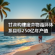甘肃构建废弃物循环体系目标250亿年产值(图4) 甘肃构建废弃物循环体系目标250亿年产值(图4)