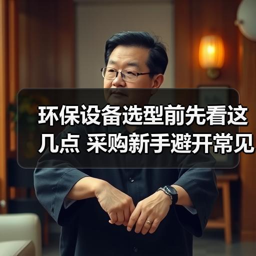 环保设备选型前先看这几点 采购新手避开常见参数误区