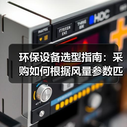 环保设备选型指南：采购如何根据风量参数匹配型号