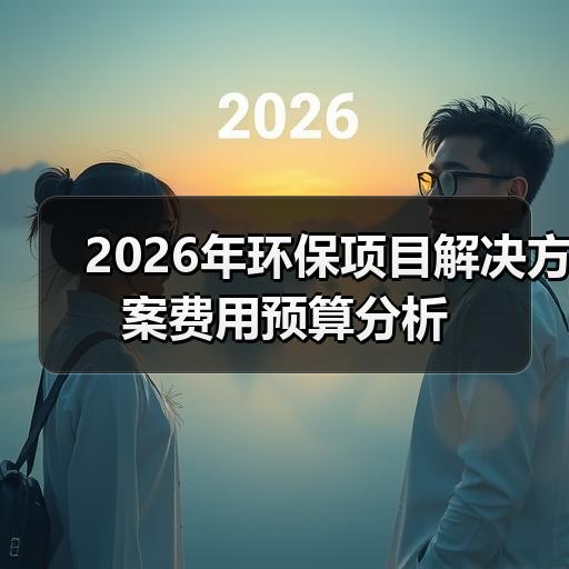 2026年环保项目解决方案费用预算分析